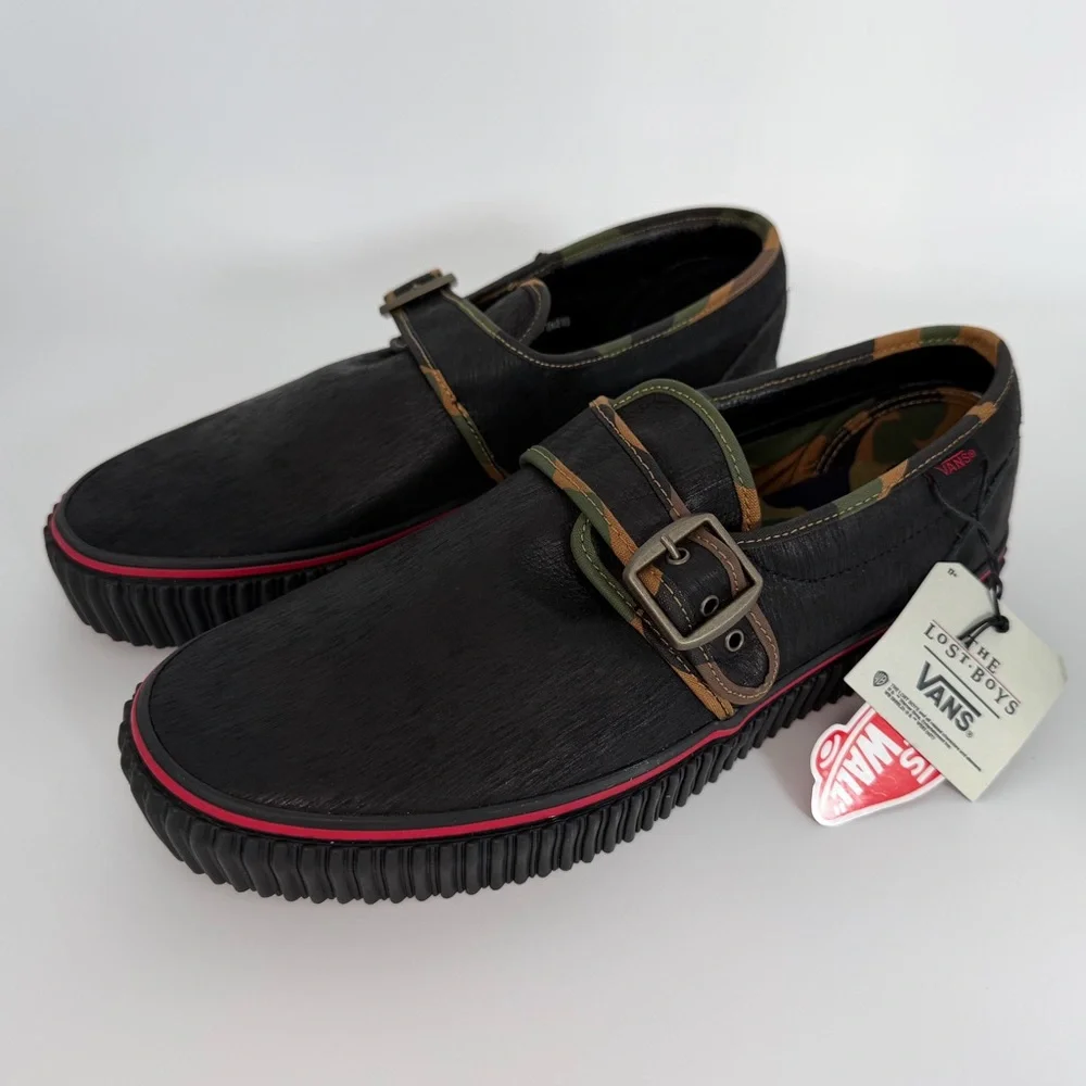 NWT Vans Terror The Lost Boys Style 47 Creeper Slip On Shoes Men’s Size 11 - Picture 1 of 16